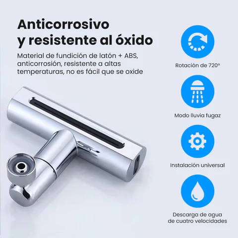 MaxFlow Grifo Extensor 360 + REGALO gel limpiador de ollas GRATIS🎁