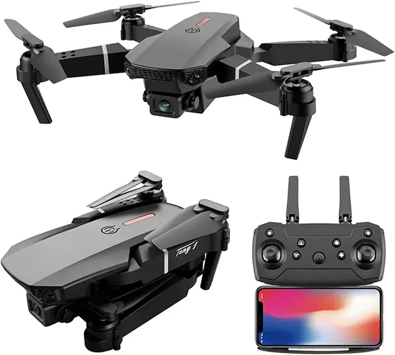 SkyLens 4K Dron E88 con doble cámara HD