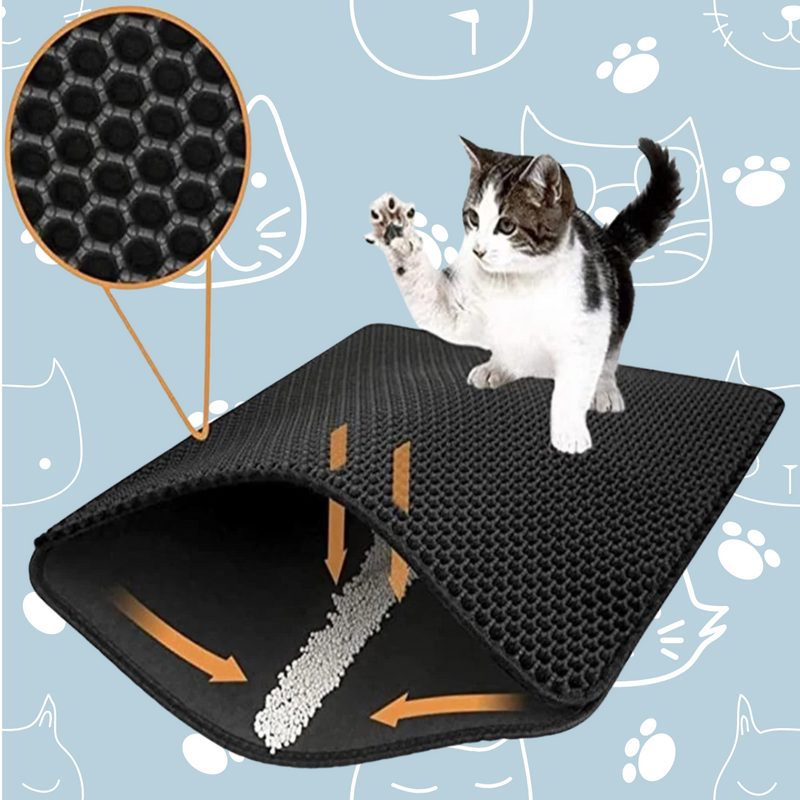 KittyComfort  Alfombra impermeable salida arenero para Gato ENVÍO GRATIS